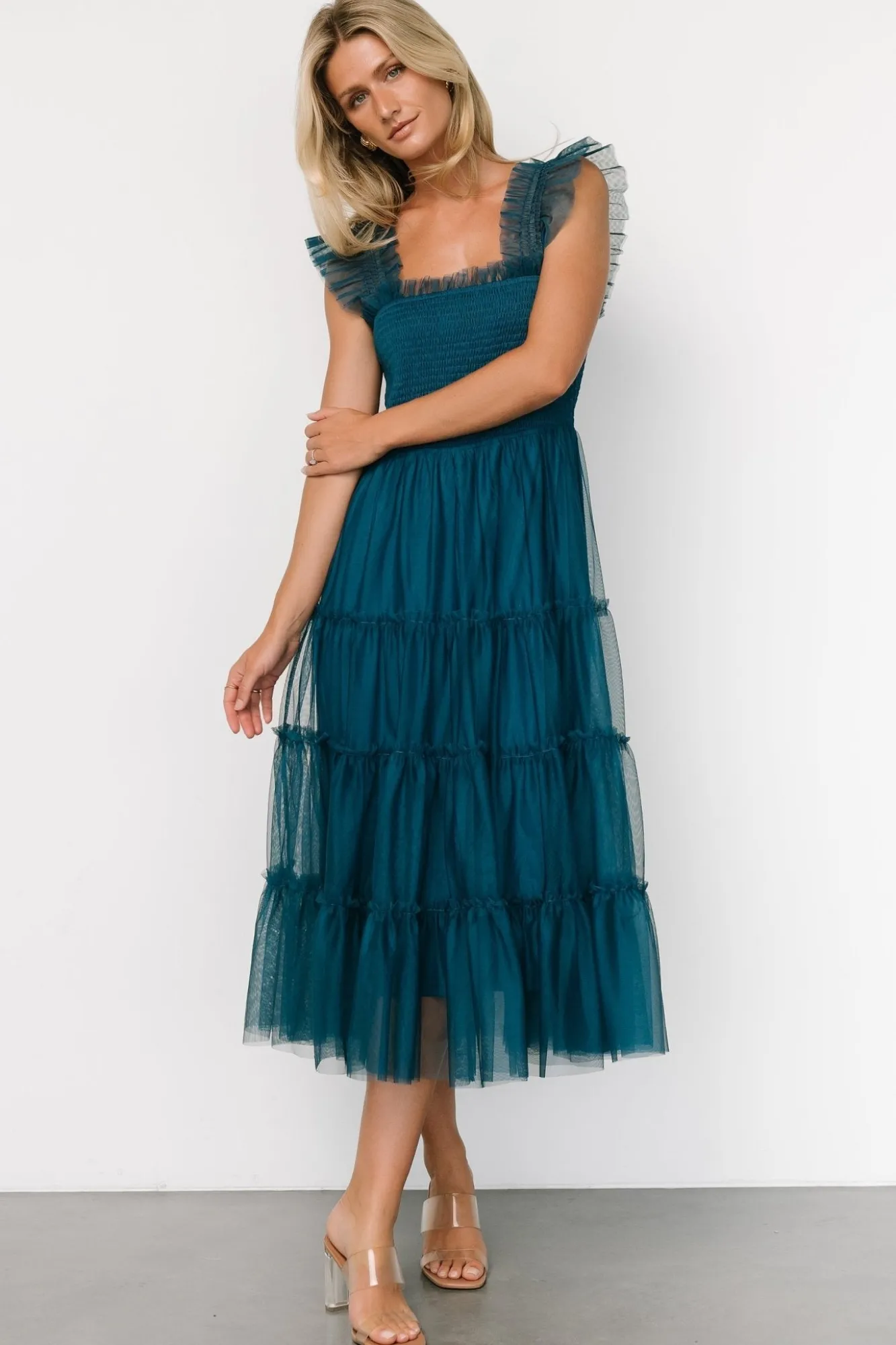 Baltic Born Emma Smocked Tulle Dress |