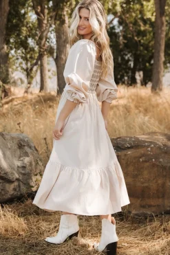 Baltic Born Emmeline Smocked Midi Dress |