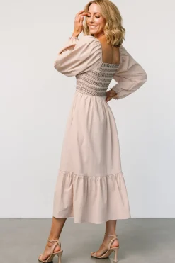 Baltic Born Emmeline Smocked Midi Dress |