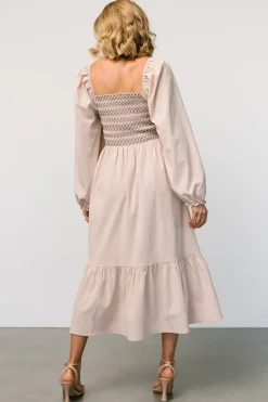 Baltic Born Emmeline Smocked Midi Dress |
