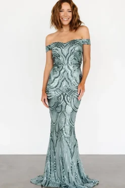 Baltic Born Empress Sequin Gown |
