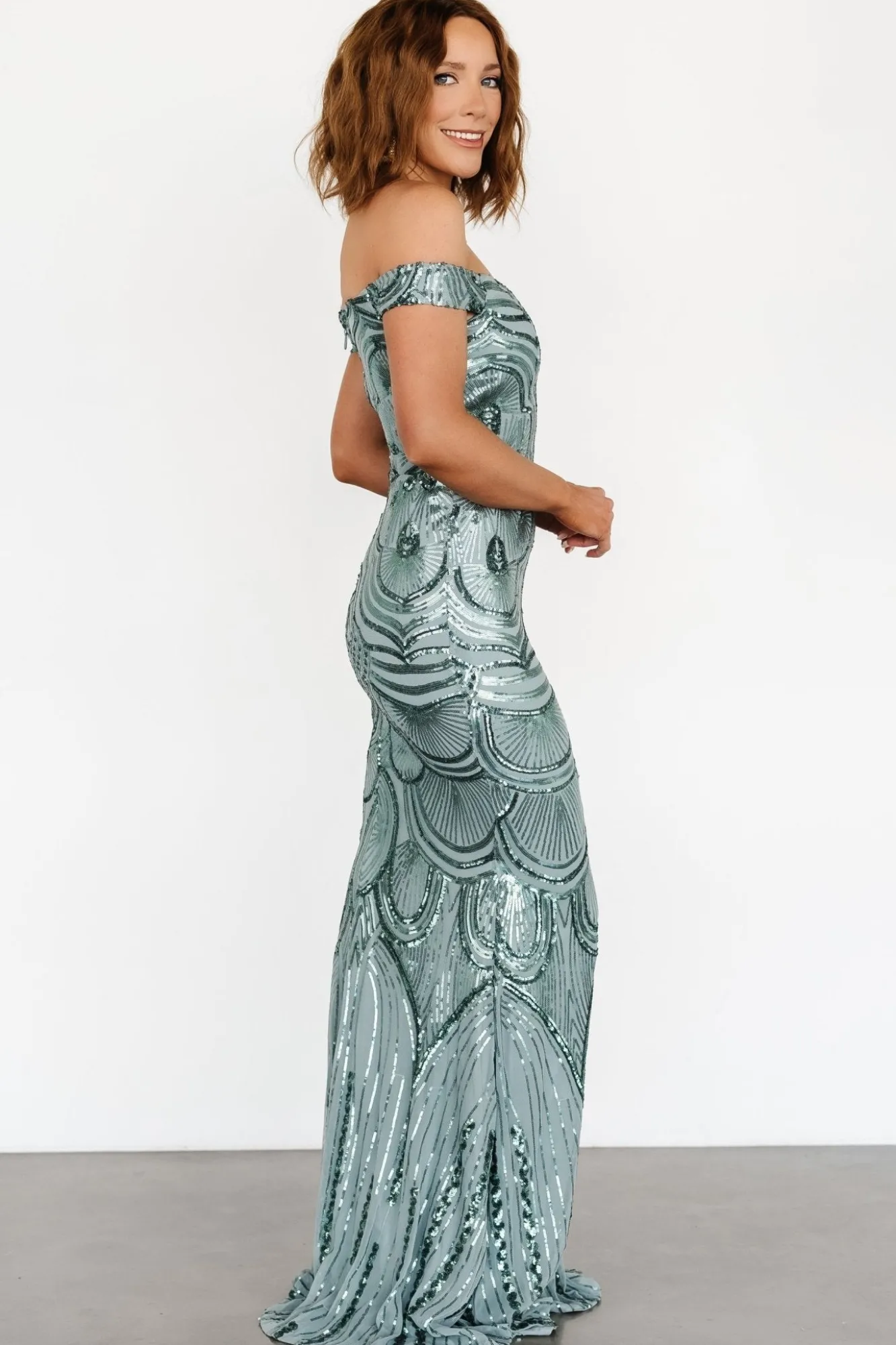 Baltic Born Empress Sequin Gown |