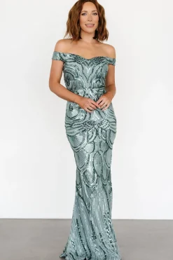 Baltic Born Empress Sequin Gown |