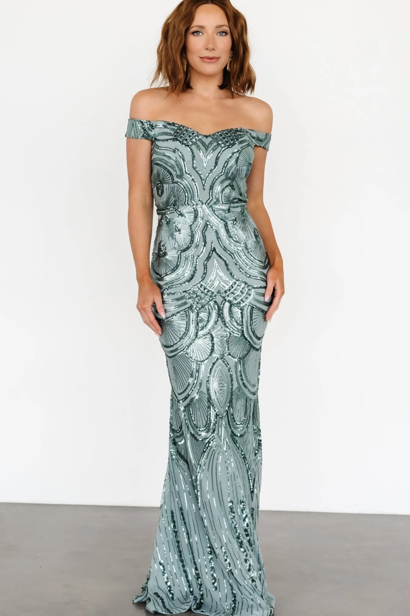 Baltic Born Empress Sequin Gown |
