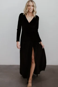 Baltic Born Esmerelda Velvet Wrap Maxi Dress |