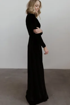Baltic Born Esmerelda Velvet Wrap Maxi Dress |