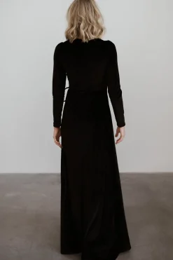 Baltic Born Esmerelda Velvet Wrap Maxi Dress |