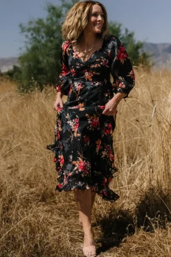 Baltic Born Estefania Maxi Dress | Black Floral
