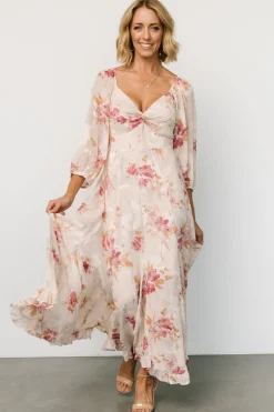 Baltic Born Estefania Maxi Dress | Blush + Pink Floral