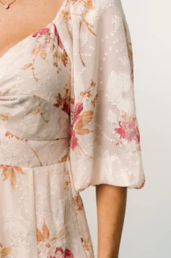 Baltic Born Estefania Maxi Dress | Blush + Pink Floral