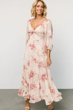 Baltic Born Estefania Maxi Dress | Blush + Pink Floral