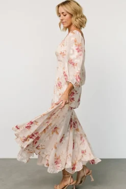 Baltic Born Estefania Maxi Dress | Blush + Pink Floral