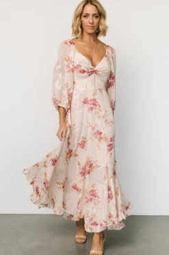 Baltic Born Estefania Maxi Dress | Blush + Pink Floral