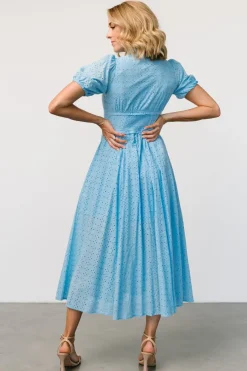 Baltic Born Esther Eyelet Midi Dress |