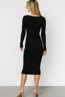 Baltic Born Eve Ribbed Midi Dress |