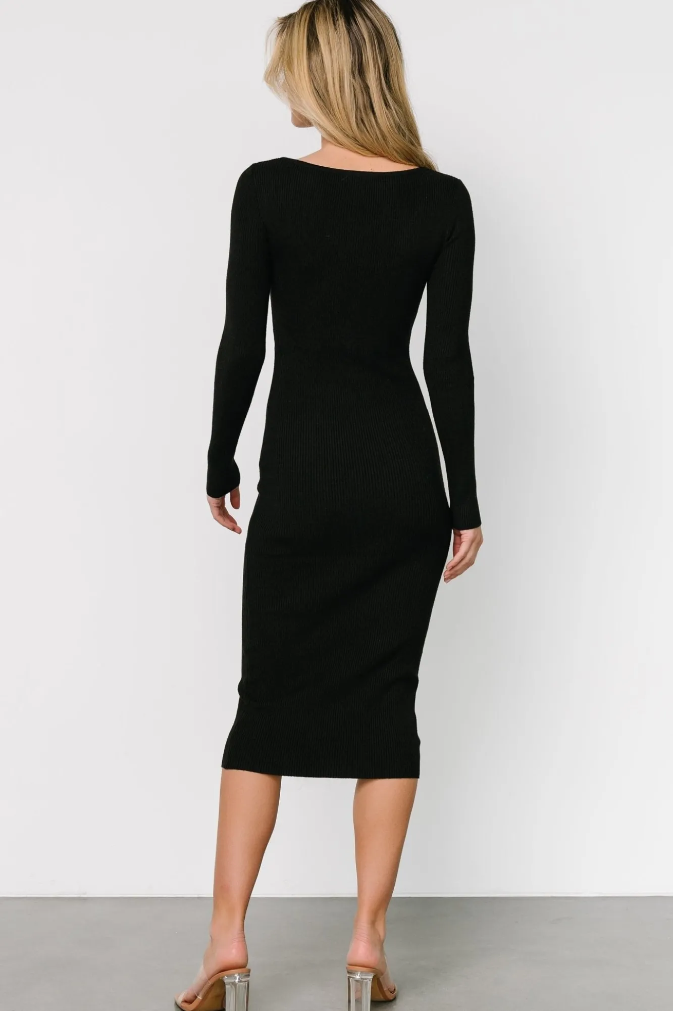 Baltic Born Eve Ribbed Midi Dress |