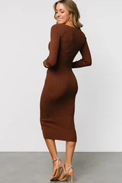 Baltic Born Eve Ribbed Midi Dress |