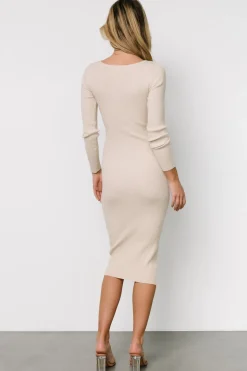 Baltic Born Eve Ribbed Midi Dress |