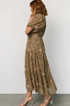 Baltic Born Evelette Dress | Olive Floral