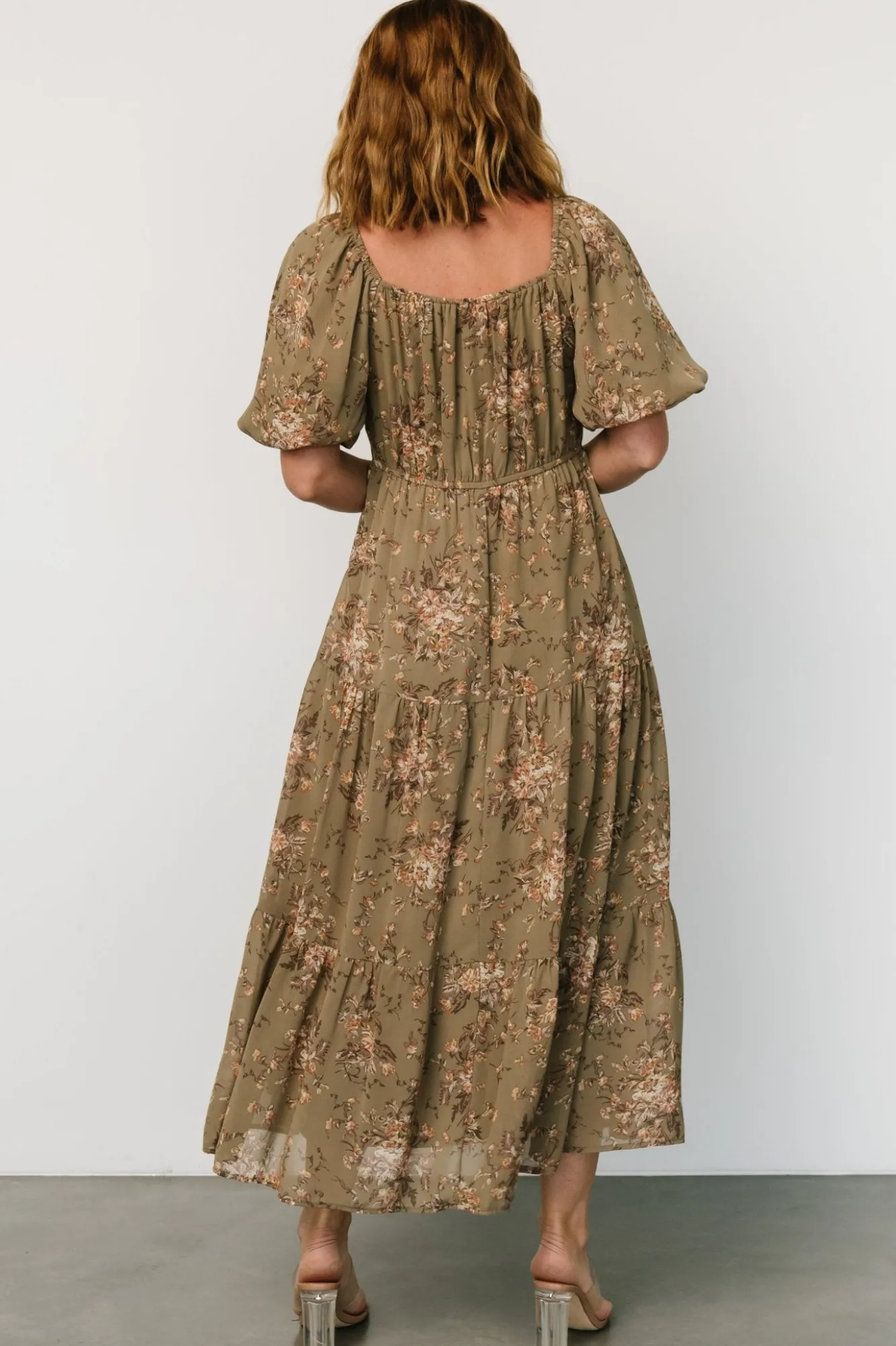 Baltic Born Evelette Dress | Olive Floral