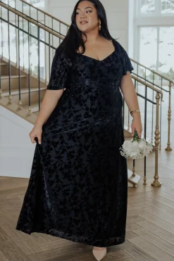 Baltic Born Everley Velvet Maxi Dress |