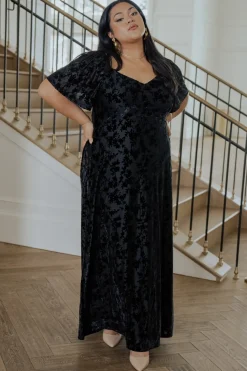 Baltic Born Everley Velvet Maxi Dress |
