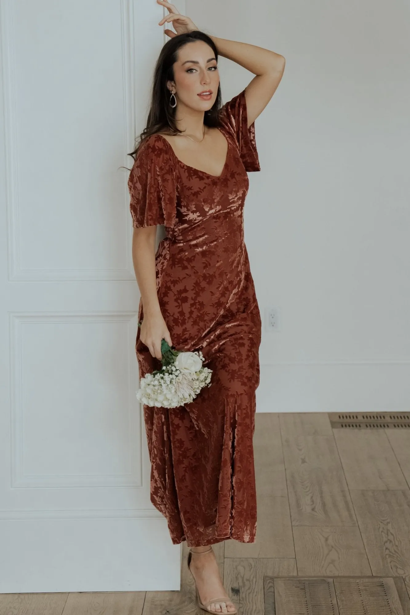 Baltic Born Everley Velvet Maxi Dress |