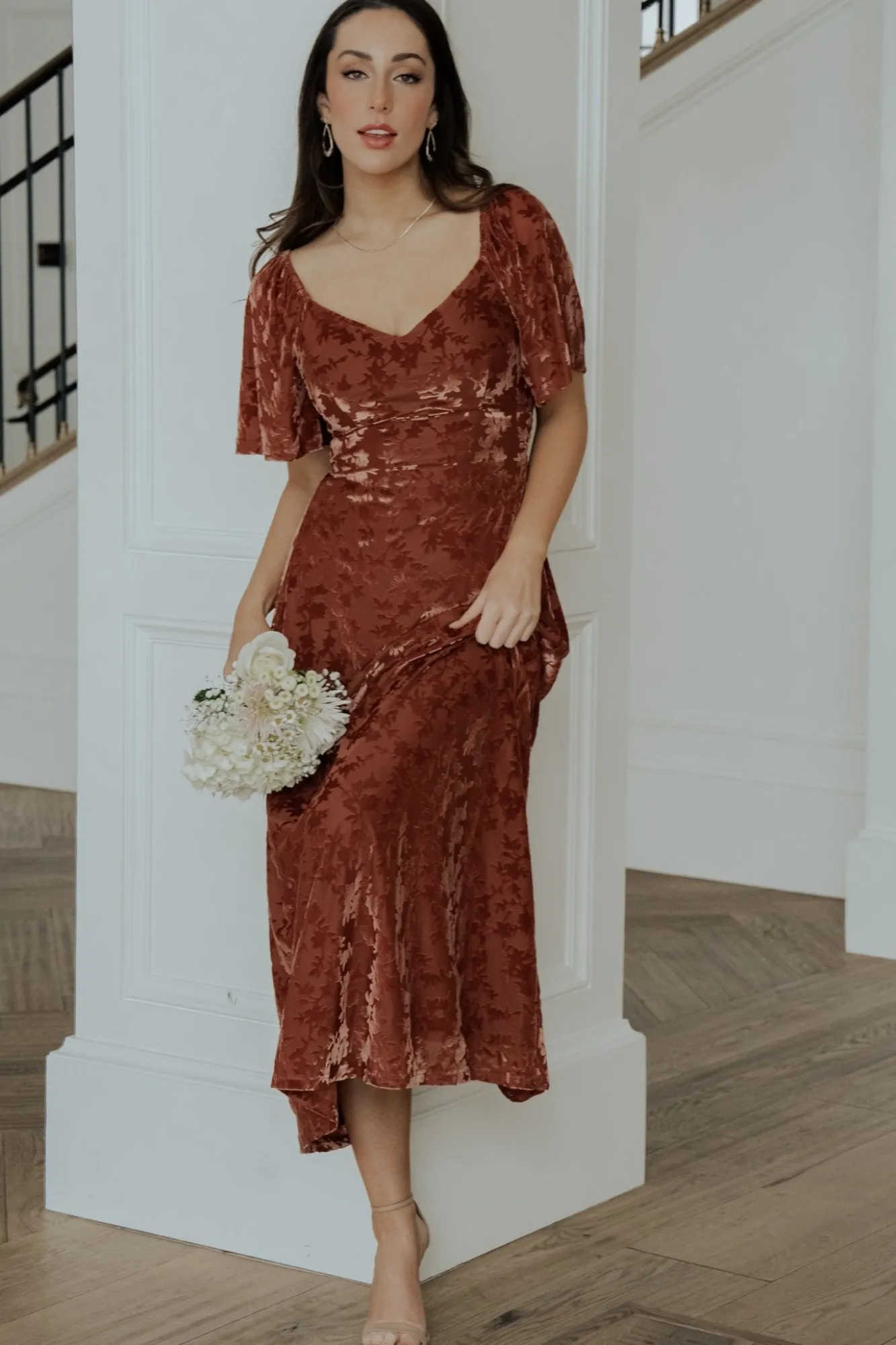Baltic Born Everley Velvet Maxi Dress |