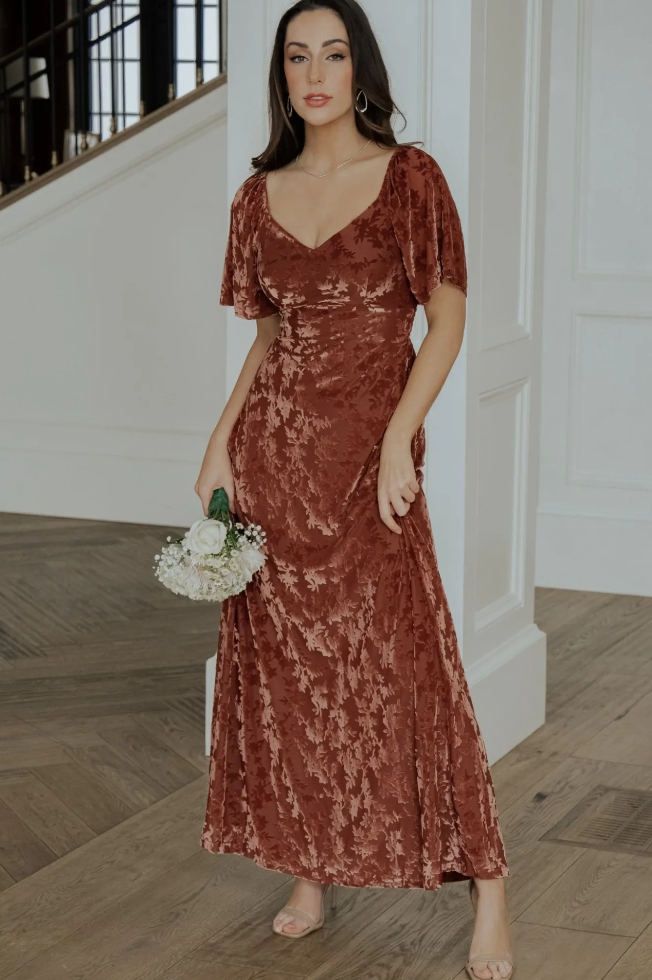 Baltic Born Everley Velvet Maxi Dress |