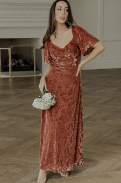 Baltic Born Everley Velvet Maxi Dress |