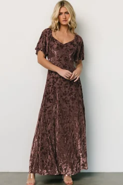 Baltic Born Everley Velvet Maxi Dress |