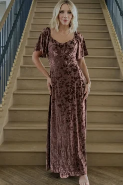 Baltic Born Everley Velvet Maxi Dress |
