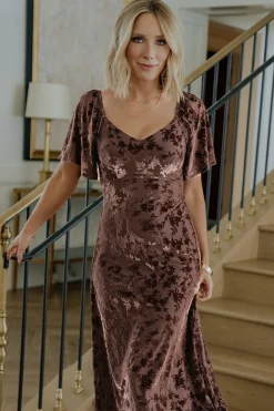 Baltic Born Everley Velvet Maxi Dress |