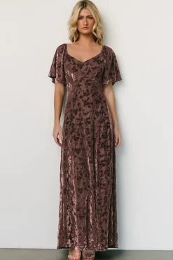 Baltic Born Everley Velvet Maxi Dress |
