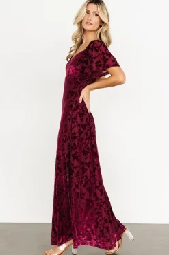 Baltic Born Everley Velvet Maxi Dress |