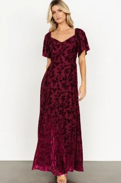 Baltic Born Everley Velvet Maxi Dress |