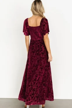 Baltic Born Everley Velvet Maxi Dress |