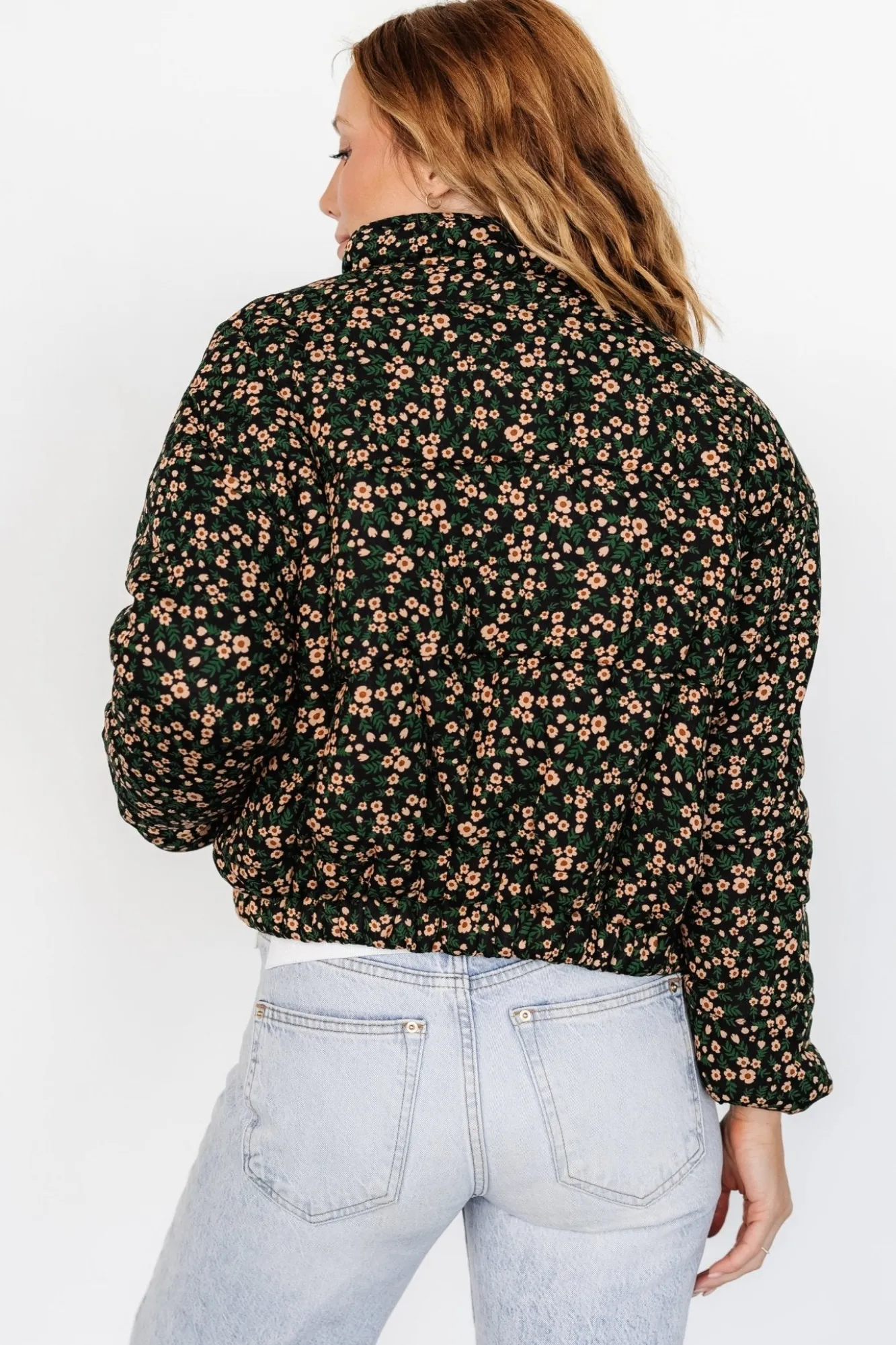Baltic Born Ezra Puffer Jacket | Black Print