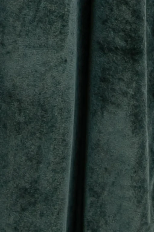 Baltic Born Fabric Swatch - Meghan Velvet | Deep Green