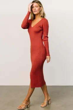 Baltic Born Fairmount Ribbed Midi Dress |