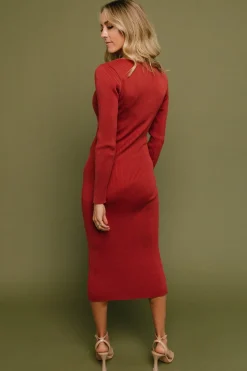 Baltic Born Fairmount Ribbed Midi Dress |