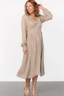 Baltic Born Faith Button Midi Dress |