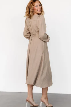 Baltic Born Faith Button Midi Dress |