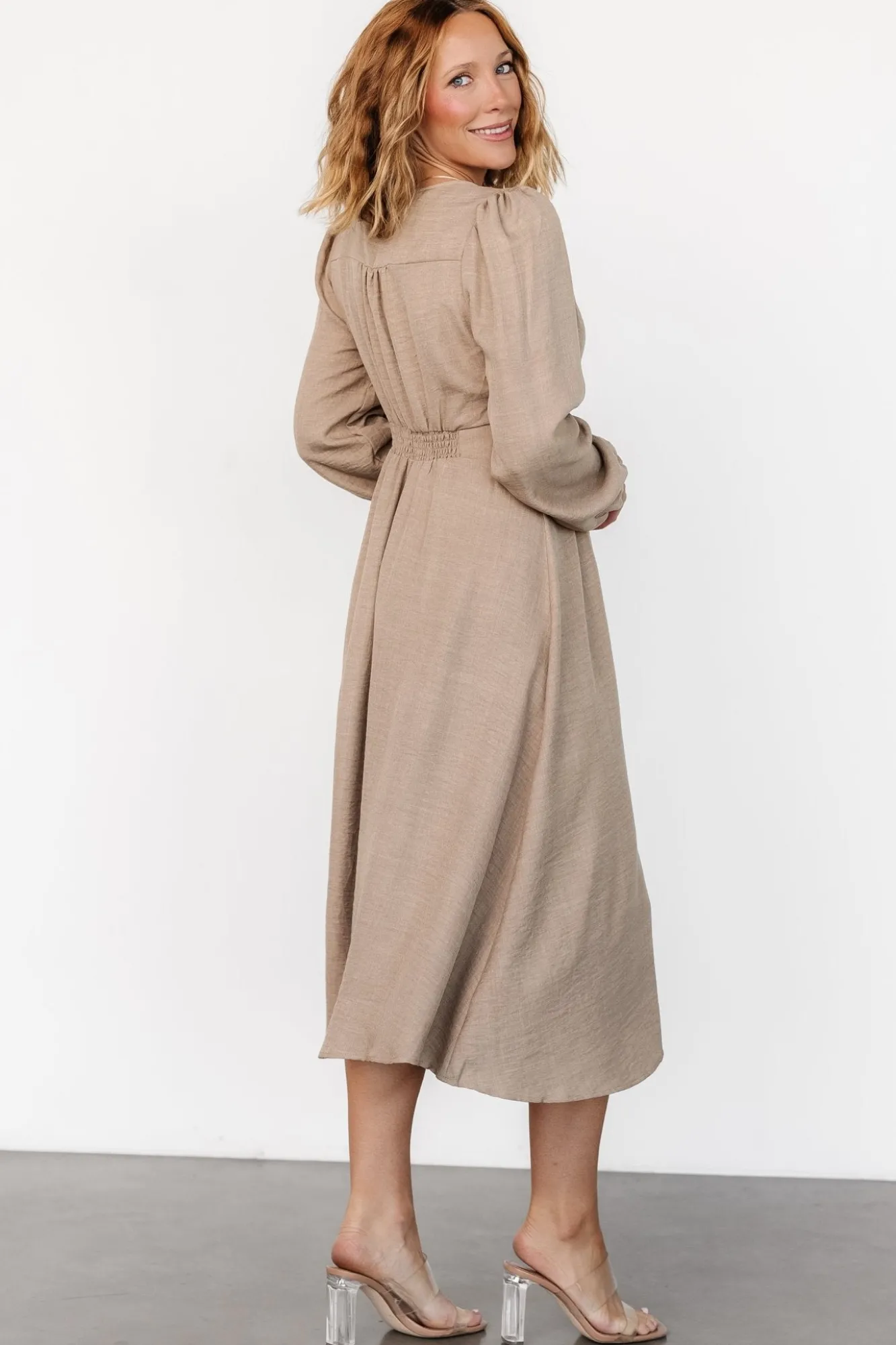 Baltic Born Faith Button Midi Dress |