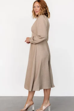 Baltic Born Faith Button Midi Dress |