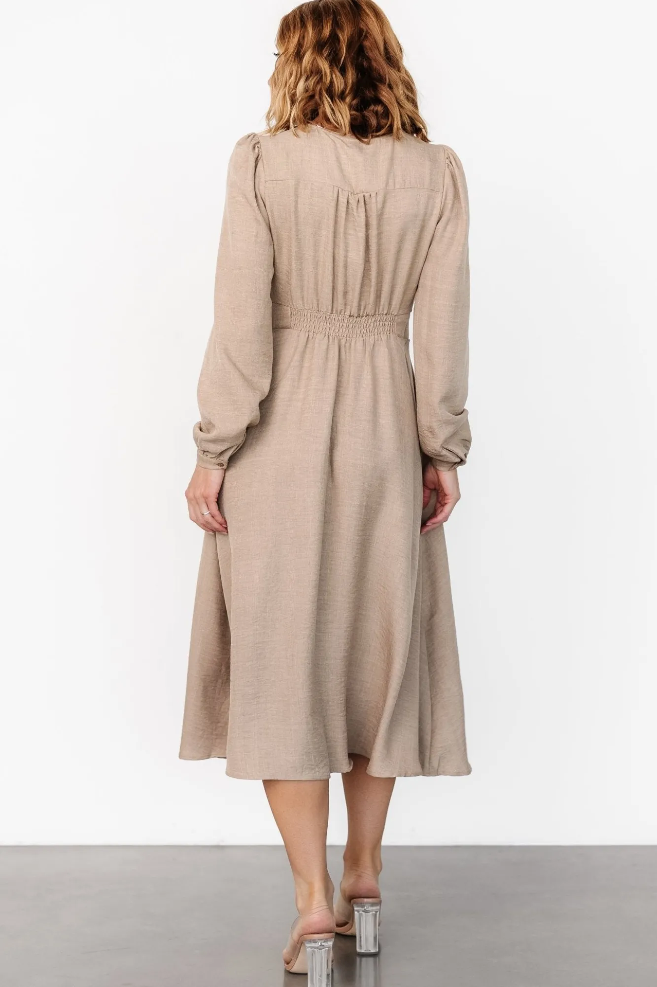 Baltic Born Faith Button Midi Dress |