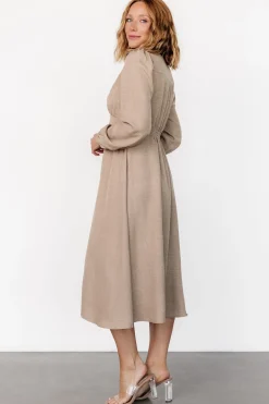 Baltic Born Faith Button Midi Dress |