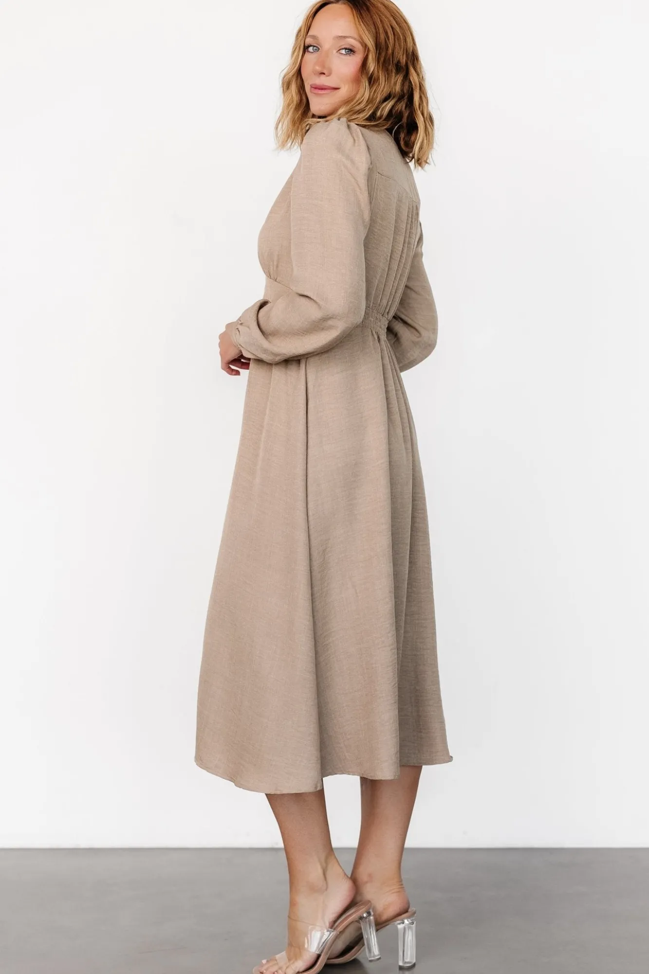 Baltic Born Faith Button Midi Dress |