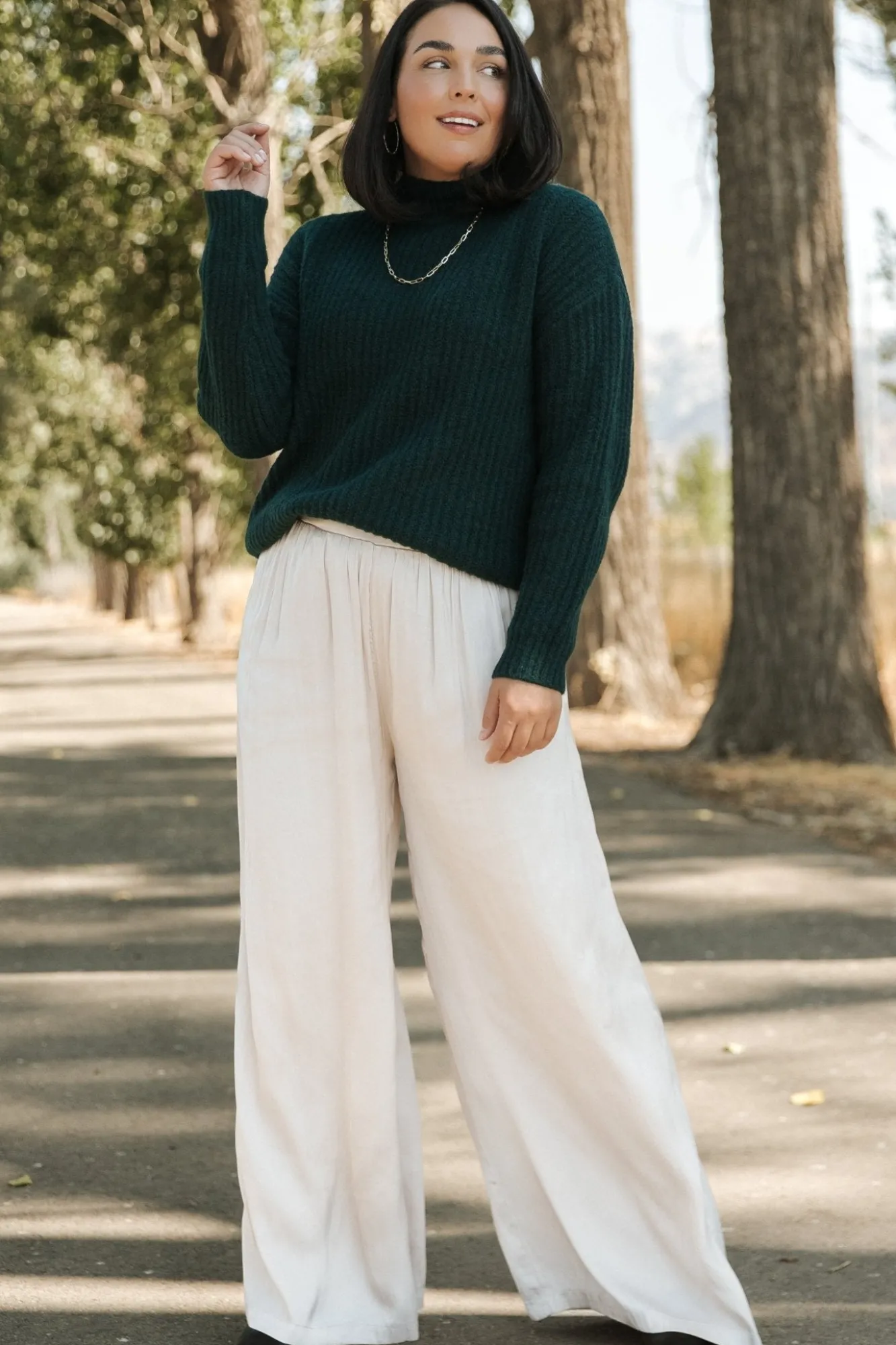 Baltic Born Fallon Sweater | Dark Green