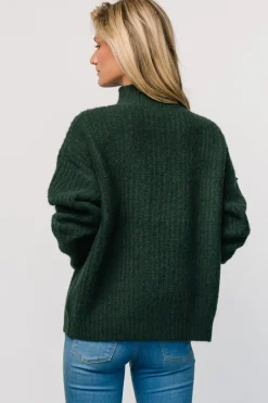 Baltic Born Fallon Sweater | Dark Green